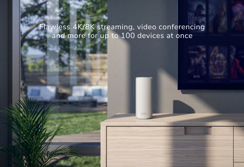 Orbi 770 Series Tri-Band WiFi 7 Mesh 3-Pack (RBE773)