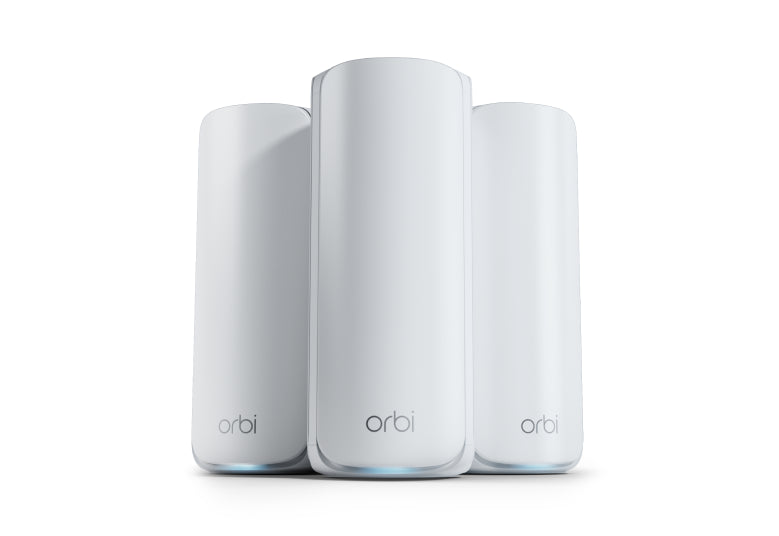 Orbi 770系列三頻WiFi 7 Mesh系統, 白色版，3件裝 (RBE773)