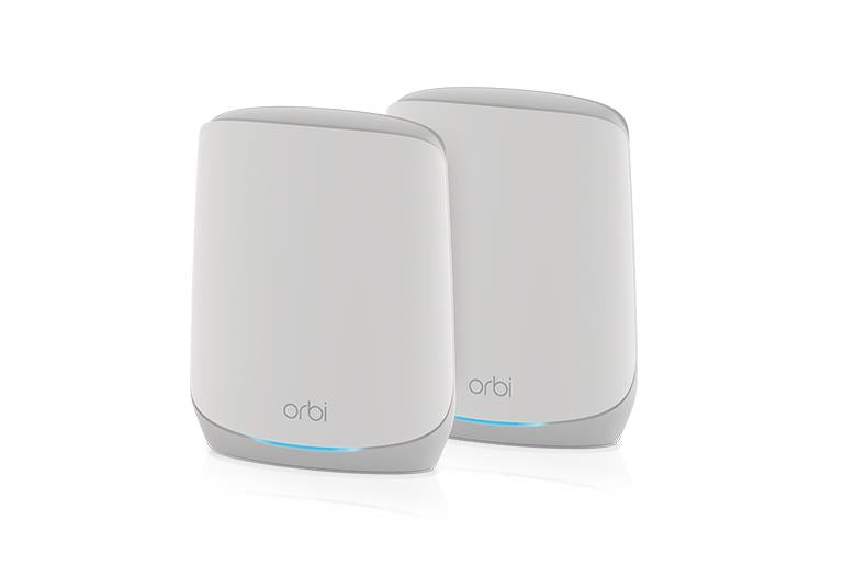 AX5400 WiFi Mesh System (RBK762S) Orbi Tri-band WiFi 6 Mesh System,5.4Gbps Router + 1 Satellite