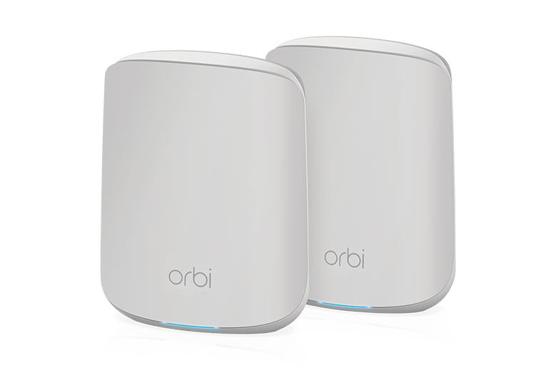 Orbi雙頻WiFi 6 Mesh系統，1.8Gbps，路由器+1個衛星機 (RBK352)