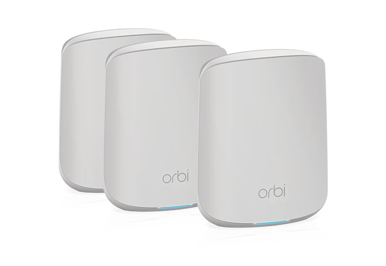 AX1800 WiFi Mesh System (RBK353) Orbi Dual-Band WiFi 6 Mesh System,1.8Gbps,Router + 2 Satellites