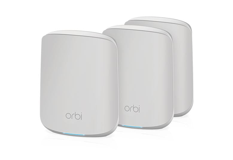Orbi雙頻WiFi 6 Mesh系統，1.8Gbps，路由器+2衛星機 (RBK353)