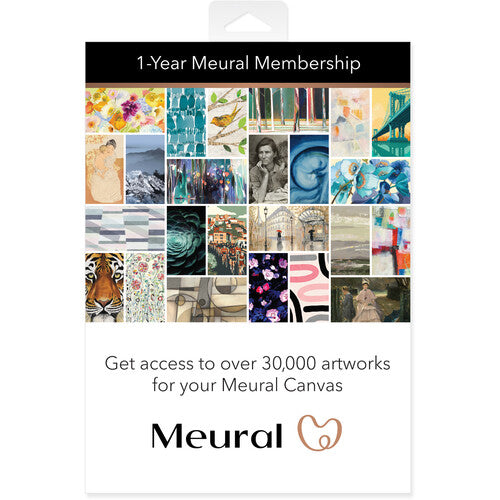 Meural Annual Membership card 