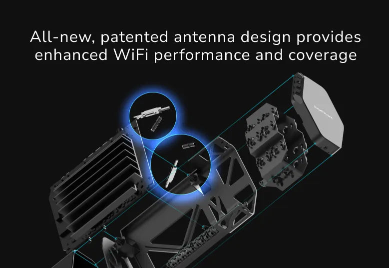 Nighthawk BE9300 Tri-Band WiFi 7 Router (RS300), 9.3Gbps, 2.5 Gig Ports Internet Port