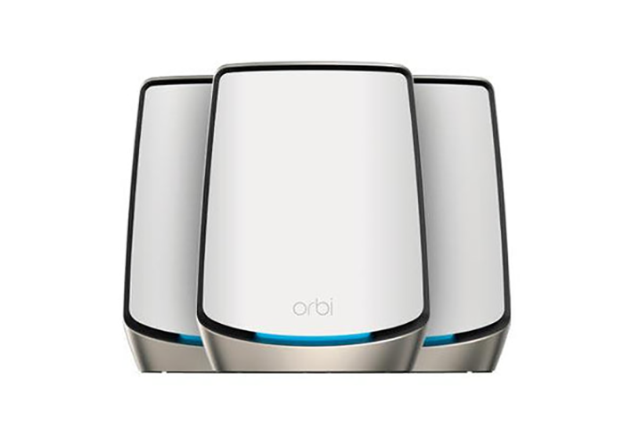 Orbi 860系列三頻WiFi 6 Mesh系統，白色版，3件裝 (RBK863S)